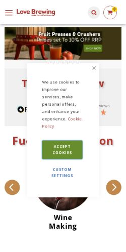 Mobile page screenshot