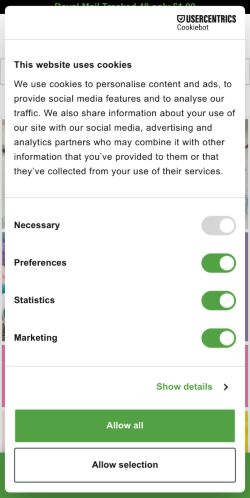 Mobile page screenshot