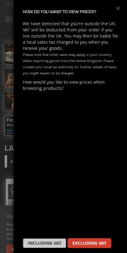 Mobile page screenshot