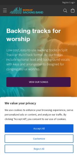 Mobile page screenshot