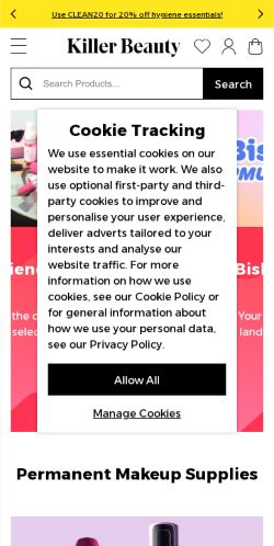 Mobile page screenshot