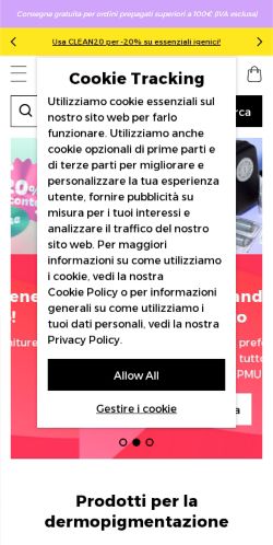 Mobile page screenshot