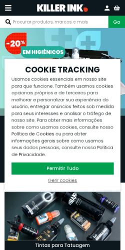 Mobile page screenshot