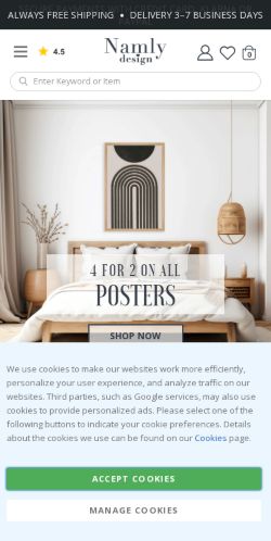 Mobile page screenshot