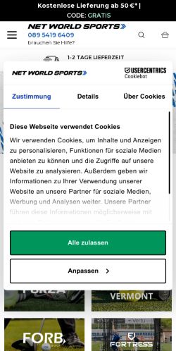 Mobile page screenshot
