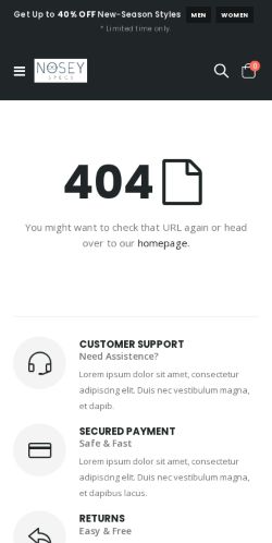 Mobile page screenshot