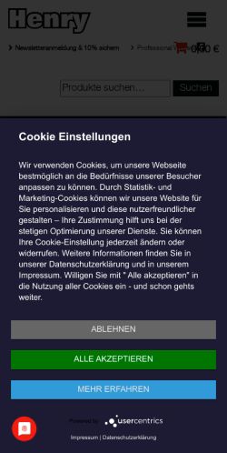 Mobile page screenshot