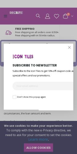 Mobile page screenshot