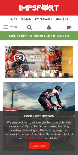 Mobile page screenshot