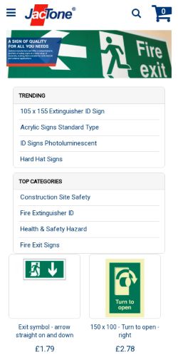 Mobile page screenshot