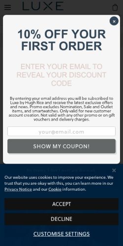 Mobile page screenshot