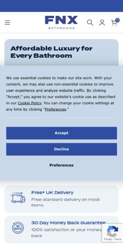 Mobile page screenshot