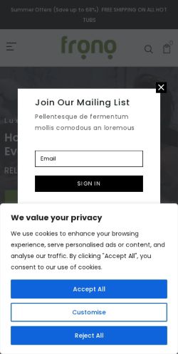 Mobile page screenshot