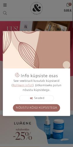 Mobile page screenshot
