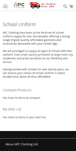 Mobile page screenshot