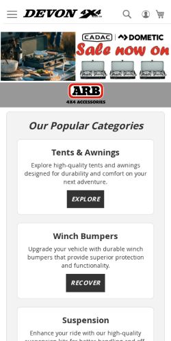 Mobile page screenshot