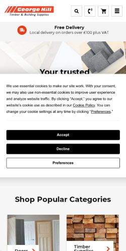 Mobile page screenshot