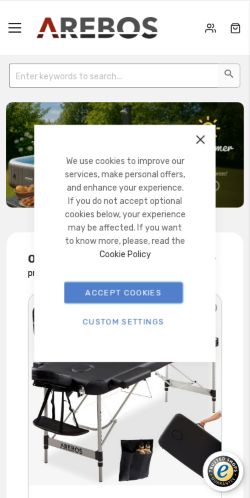 Mobile page screenshot