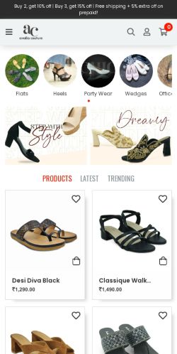 Mobile page screenshot