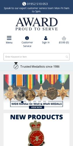 Mobile page screenshot