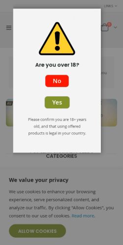 Mobile page screenshot