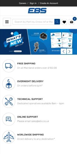 Mobile page screenshot