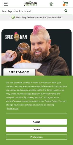 Mobile page screenshot