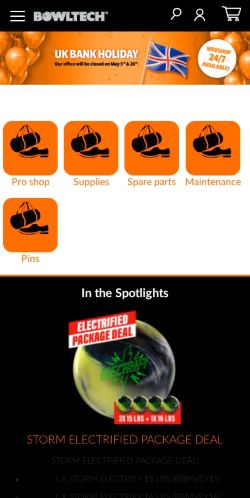 Mobile page screenshot