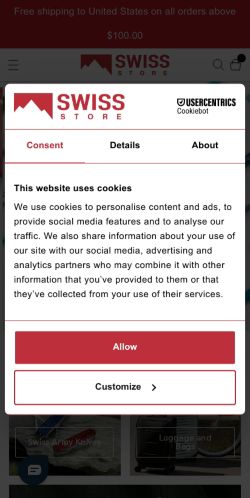 Mobile page screenshot