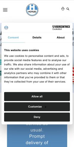 Mobile page screenshot