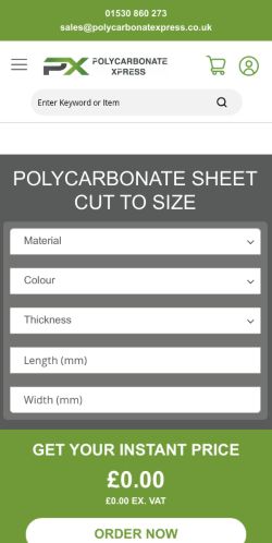 Mobile page screenshot