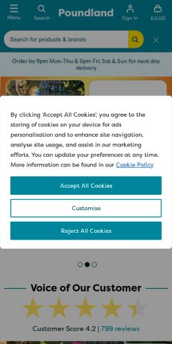 Mobile page screenshot