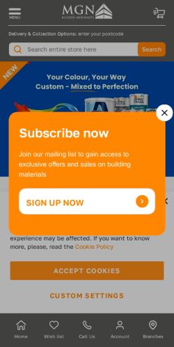 Mobile page screenshot