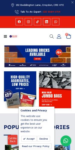 Mobile page screenshot