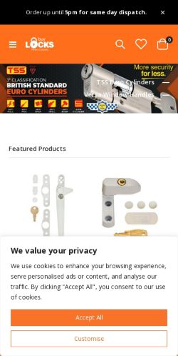 Mobile page screenshot