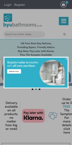 Mobile page screenshot