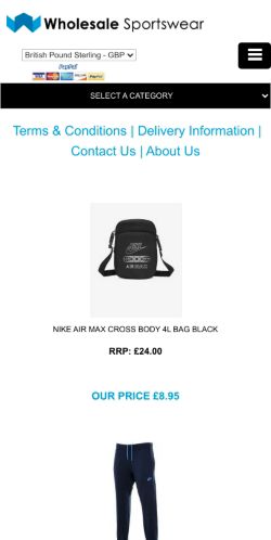 Mobile page screenshot