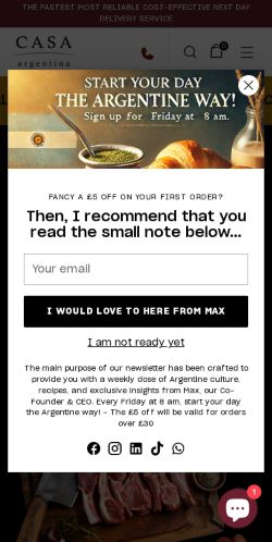Mobile page screenshot