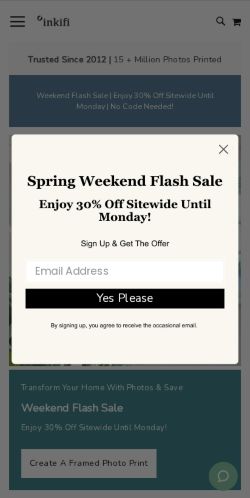 Mobile page screenshot