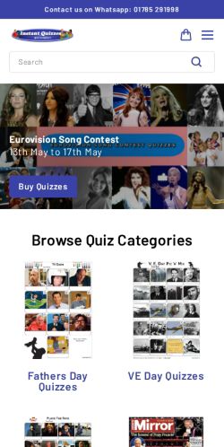 Mobile page screenshot