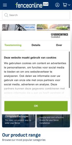 Mobile page screenshot