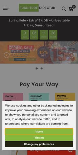 Mobile page screenshot