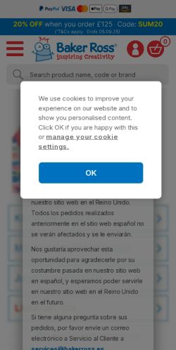 Mobile page screenshot