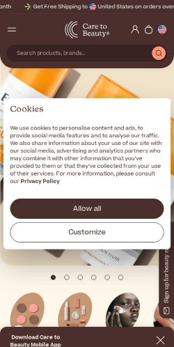 Mobile page screenshot