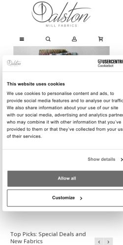 Mobile page screenshot