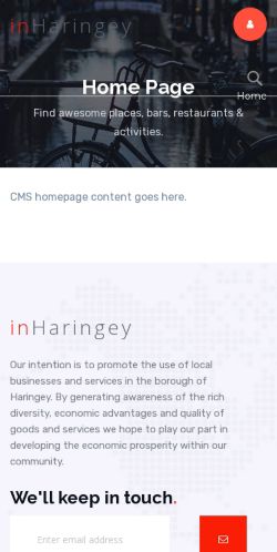 Mobile page screenshot