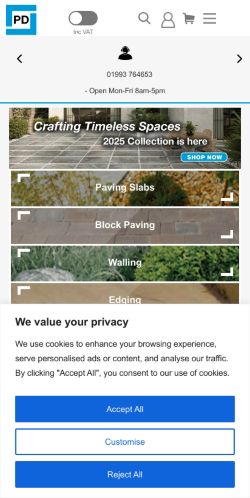 Mobile page screenshot
