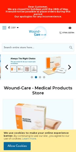 Mobile page screenshot