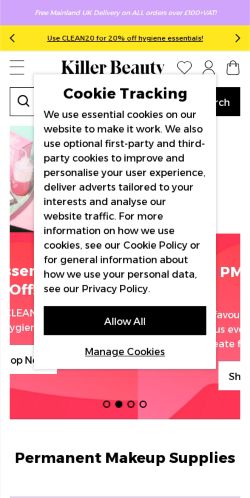 Mobile page screenshot