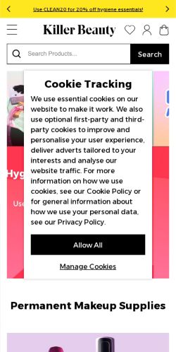 Mobile page screenshot